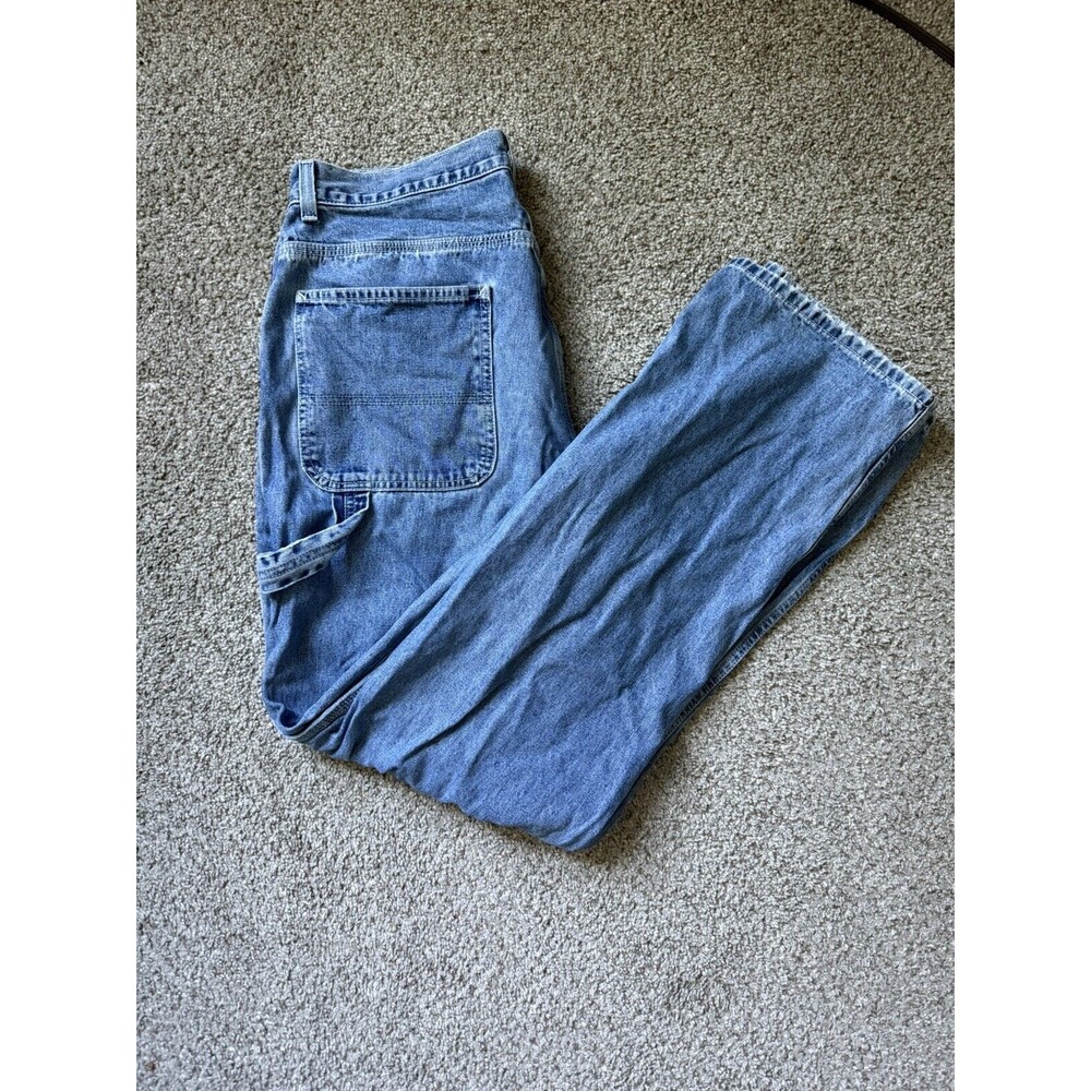 Northeast Outfitters Sz 36x34 Men's Carpenter Med Wash Denim Jeans Straight Leg